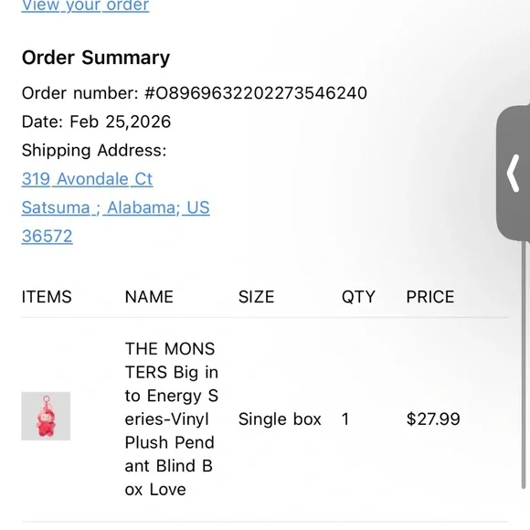 POP MART Big Into Energy Pink Bunny Plush Toy - Picture 3 of 4